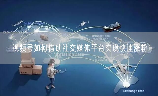 视频号如何借助社交媒体平台实现快速涨粉